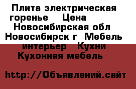 Плита электрическая “горенье“ › Цена ­ 9 000 - Новосибирская обл., Новосибирск г. Мебель, интерьер » Кухни. Кухонная мебель   